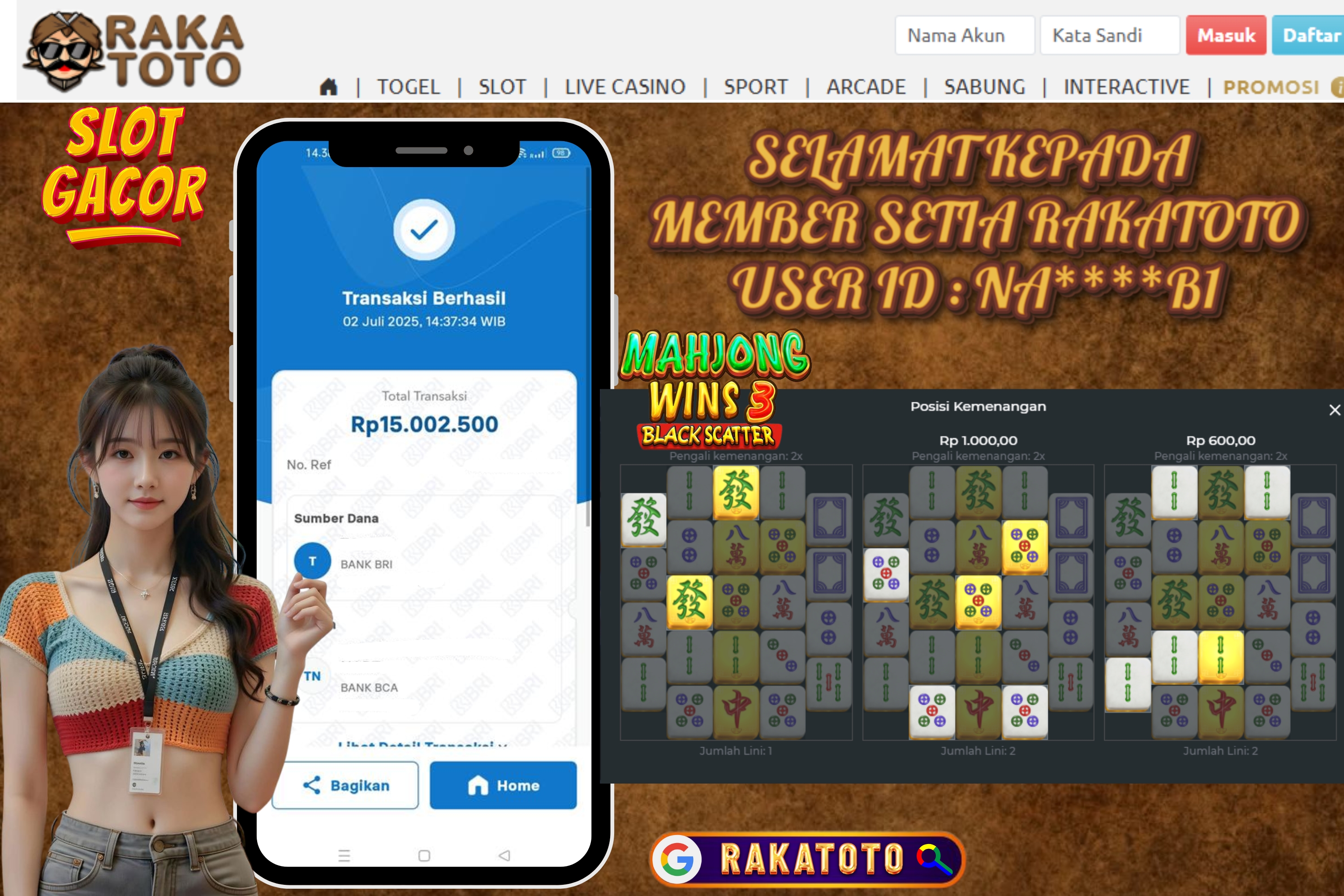 JACKPOT Mahjong Wins 3 - Black Scatter