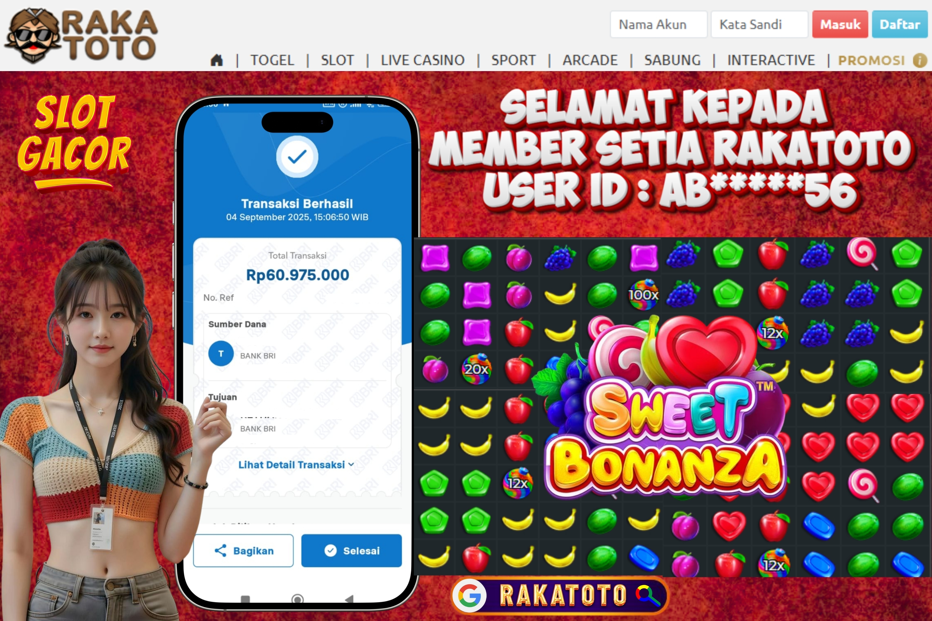 JACKPOT JACKPOT SWEET BONANZA